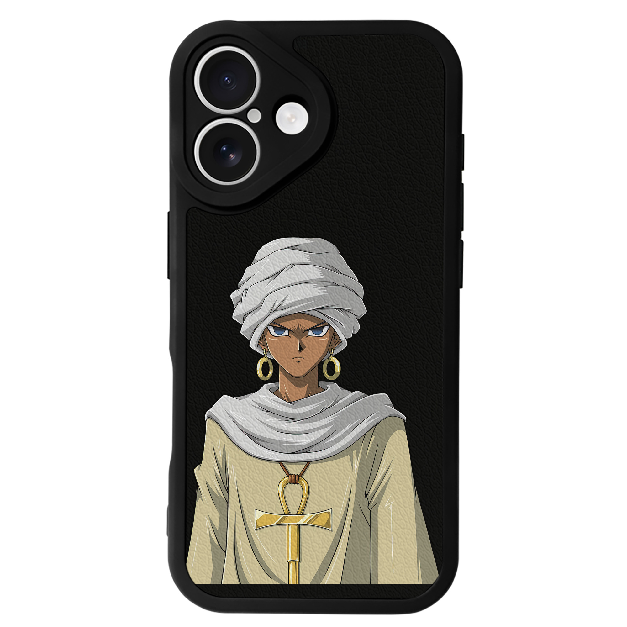 遊☆戯☆王 Yu-Gi-Oh! 【iPhone 16シリーズ対応】シリコンスマホケース（レザー調） 材質：シリコン